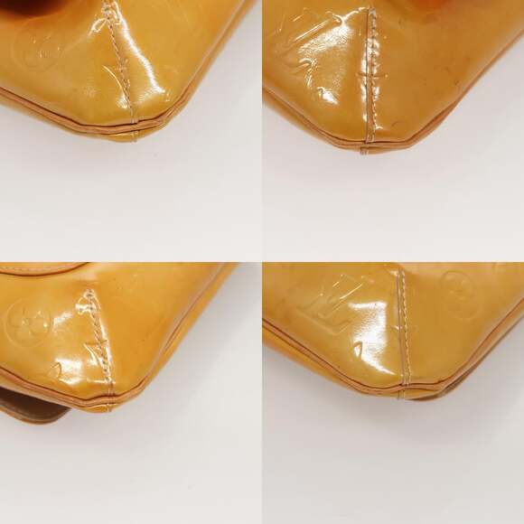 LOUIS VUITTON Monogram Vernis Thompson Street Bag Beige M91301 - Picture 10 of 13